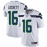 Nike Seattle Seahawks #16 Tyler Lockett White NFL Vapor Untouchable Limited Jersey,baseball caps,new era cap wholesale,wholesale hats